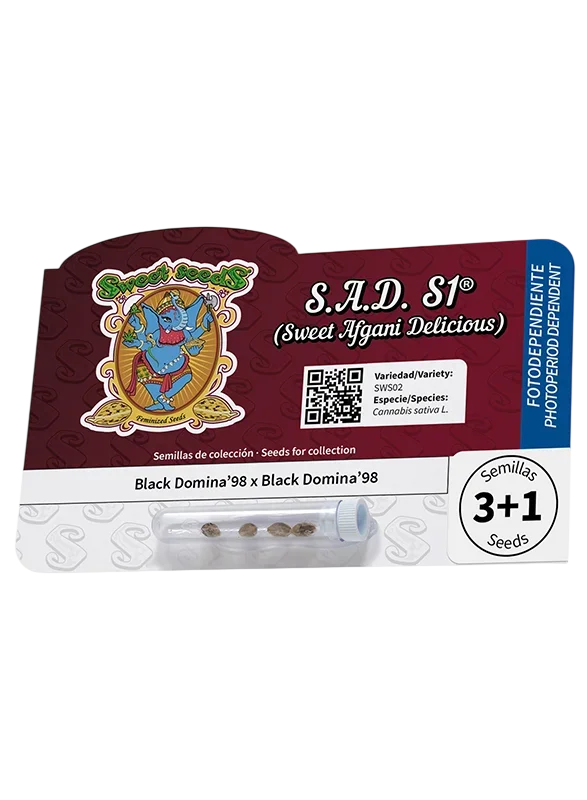 S.A.D. Sweet Afghani Delicious S1 – Produktansicht